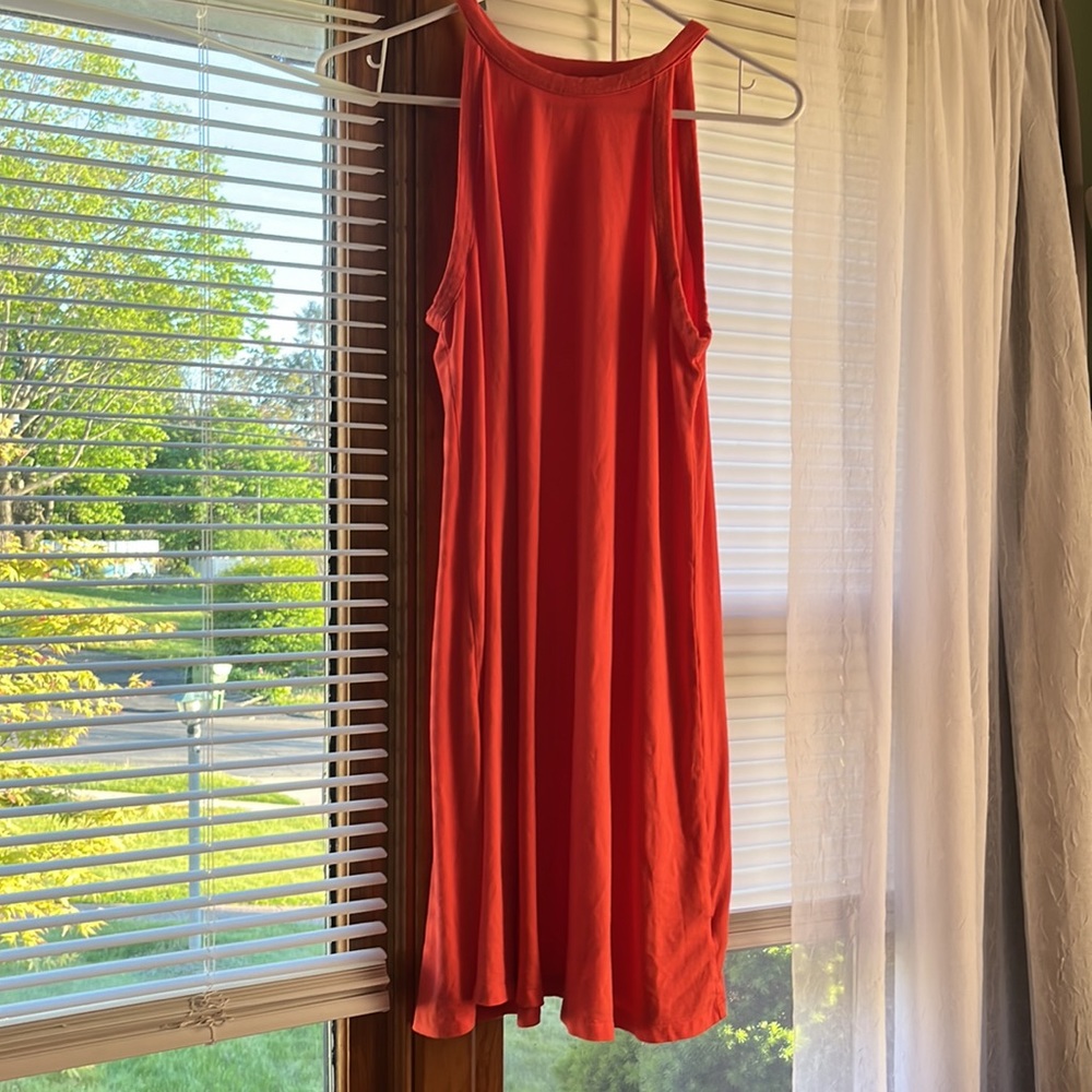 Old Navy size small coral summer dress